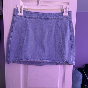 PacSun Denim Mini Skirt